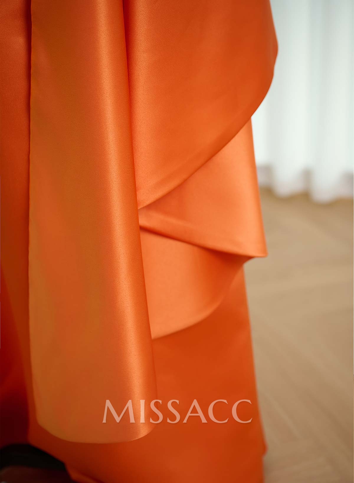 Sheath/Column Satin Mother Of The Bride Dresses With Bow(s)