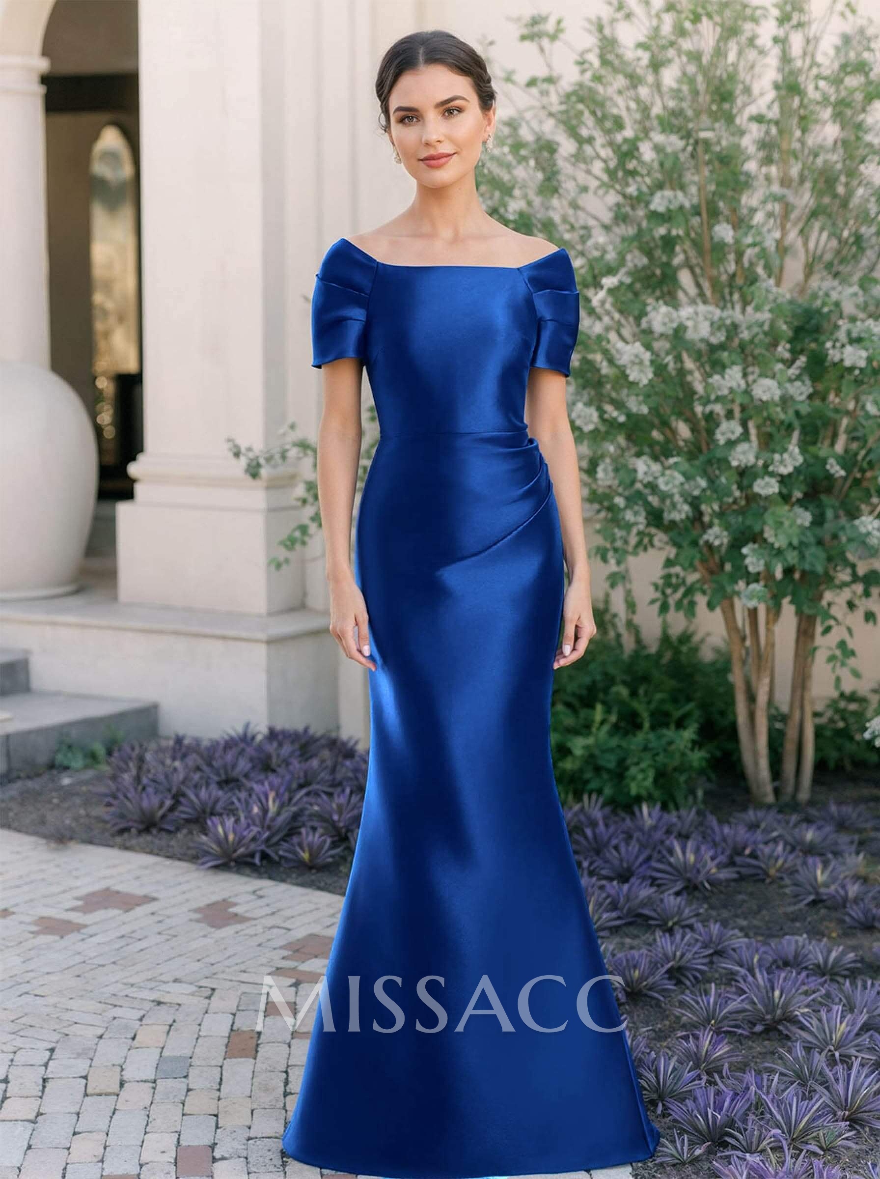 Trumpet/Mermaid Scoop Neck Sleeveless Satin Mother Of The Bride Dresses Trumpet/Mermaid Scoop Neck Sleeveless Satin Mother Of The Bride Dresses