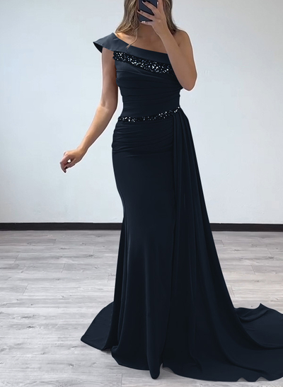 Sheath/Column Chiffon Mother Of The Bride Dresses With High Split