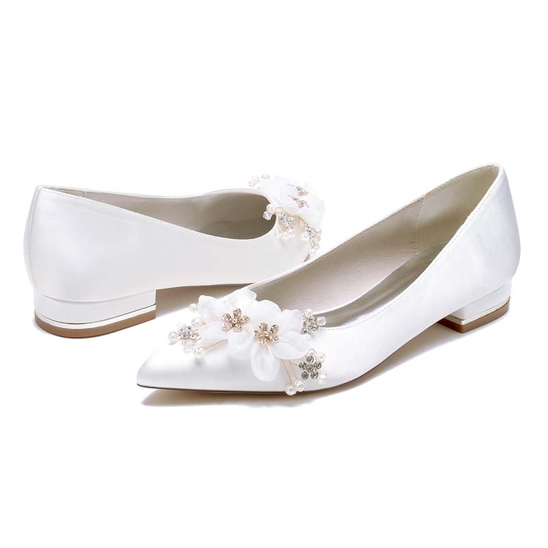 Wedding Shoes Zapatos Color Perla Para Boda JHOO Bridal Boda