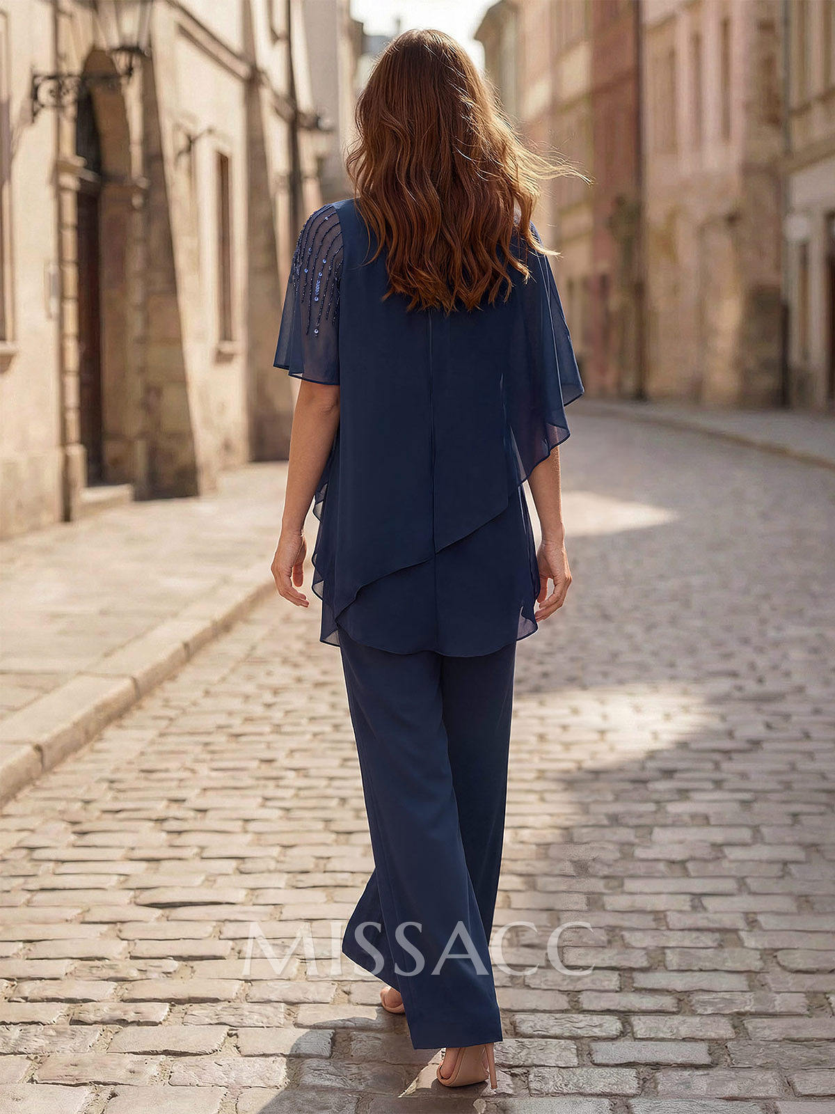 Jumpsuit/Pantsuit Asymmetrical Chiffon Mother Of The Bride Dresses Jumpsuit/Pantsuit Asymmetrical Chiffon Mother Of The Bride Dresses
