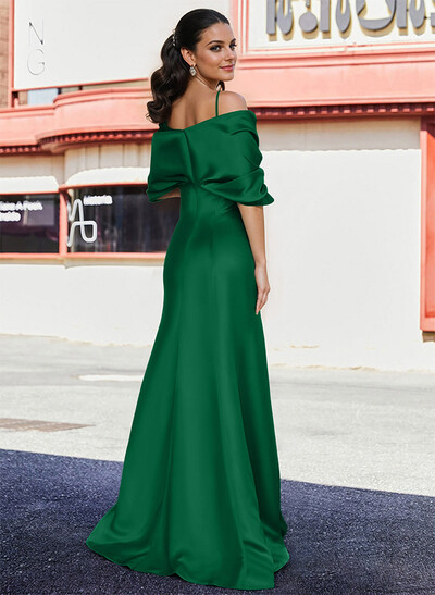 Sheath/Column Satin(Non-Stretch) Mother Of The Bride Dresses
