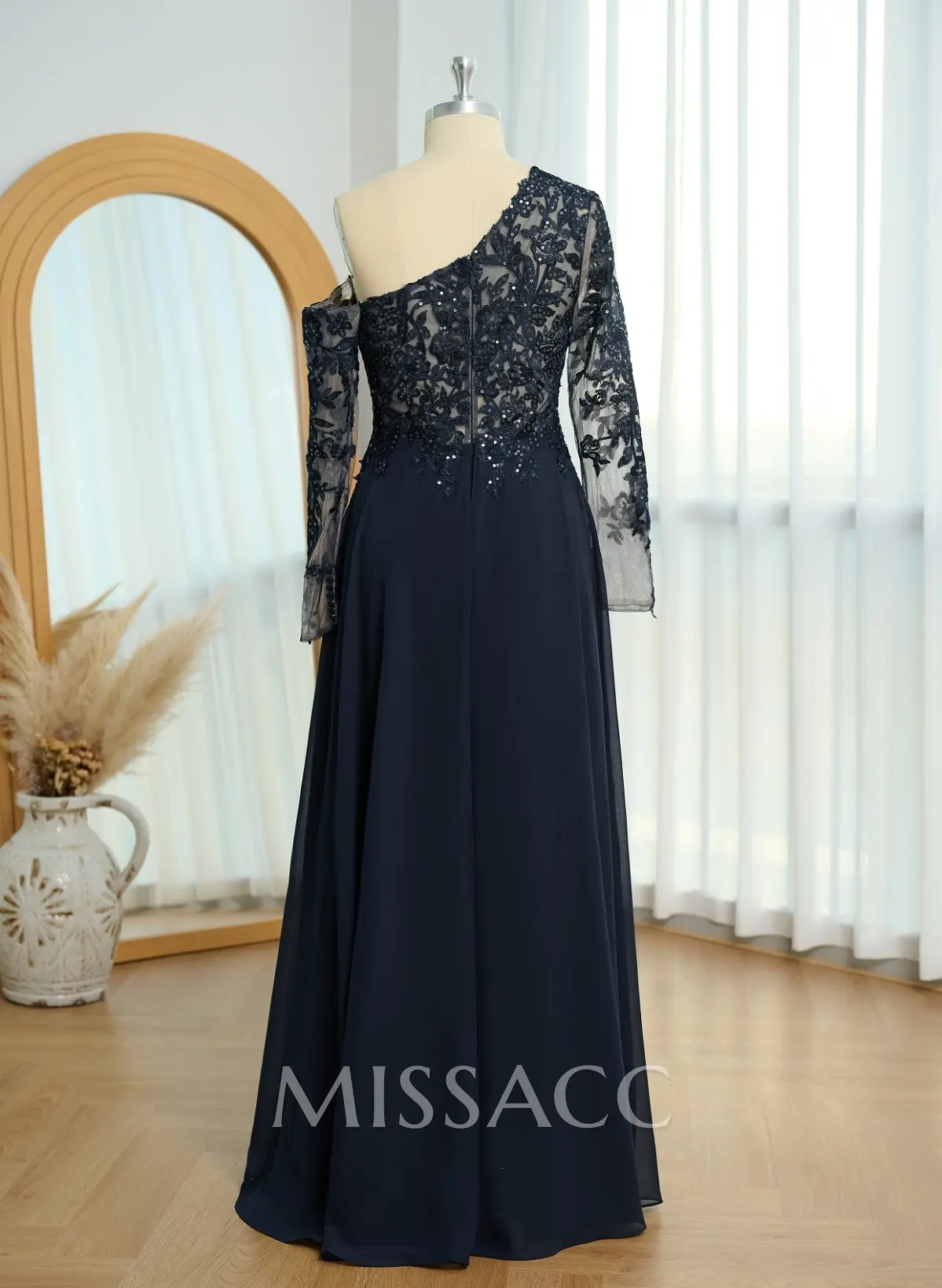 morilee bridesmaid dresses for sale Boho A-Line Deep V Neck Long Sleeves Light Bridesmaid Dresses, Lavender / 10 main image 1