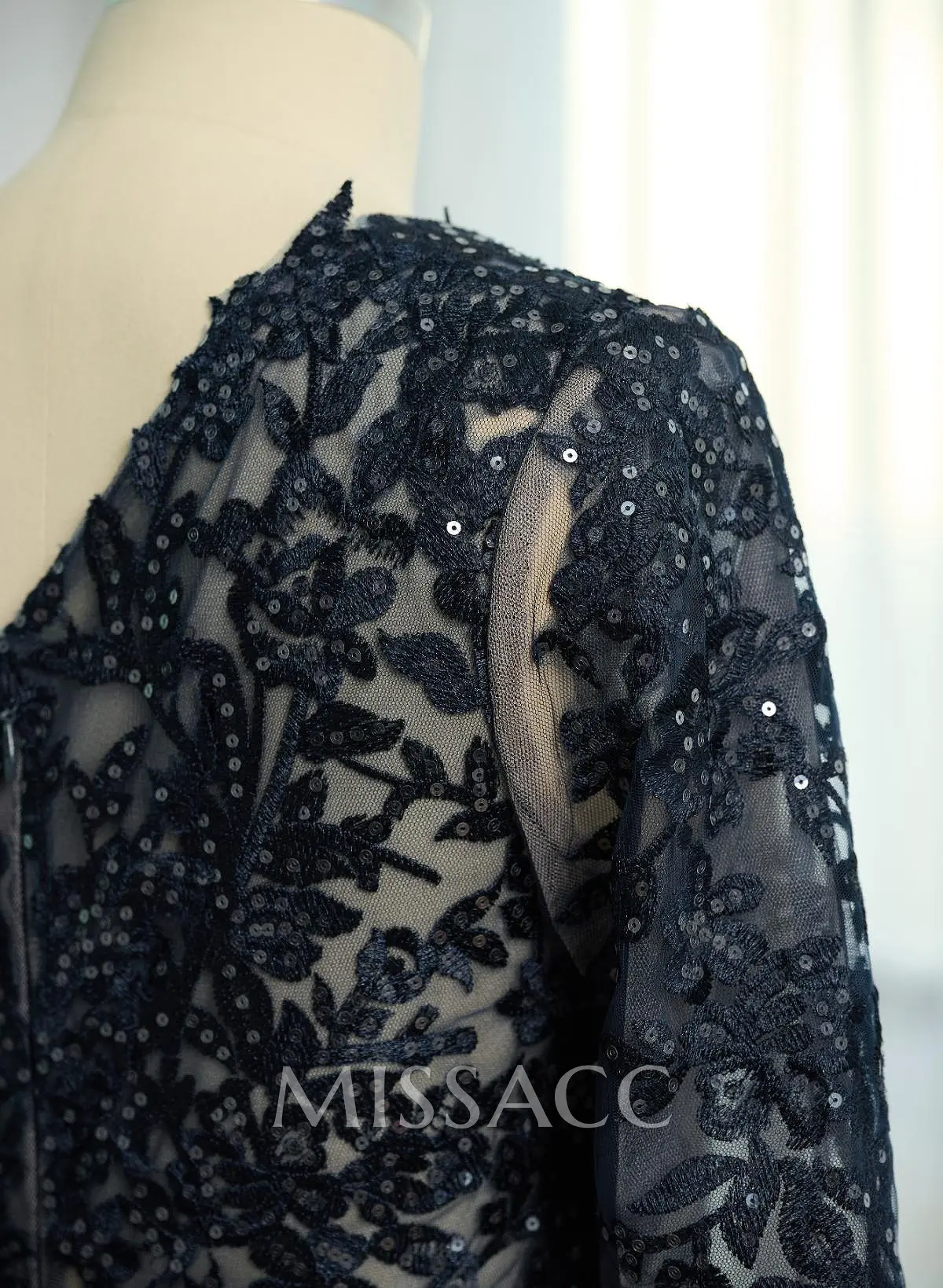 Lace Long Sleeves Asymmetrical Elegant Mother Of The Bride Dresses With  Split - Missacc Italy