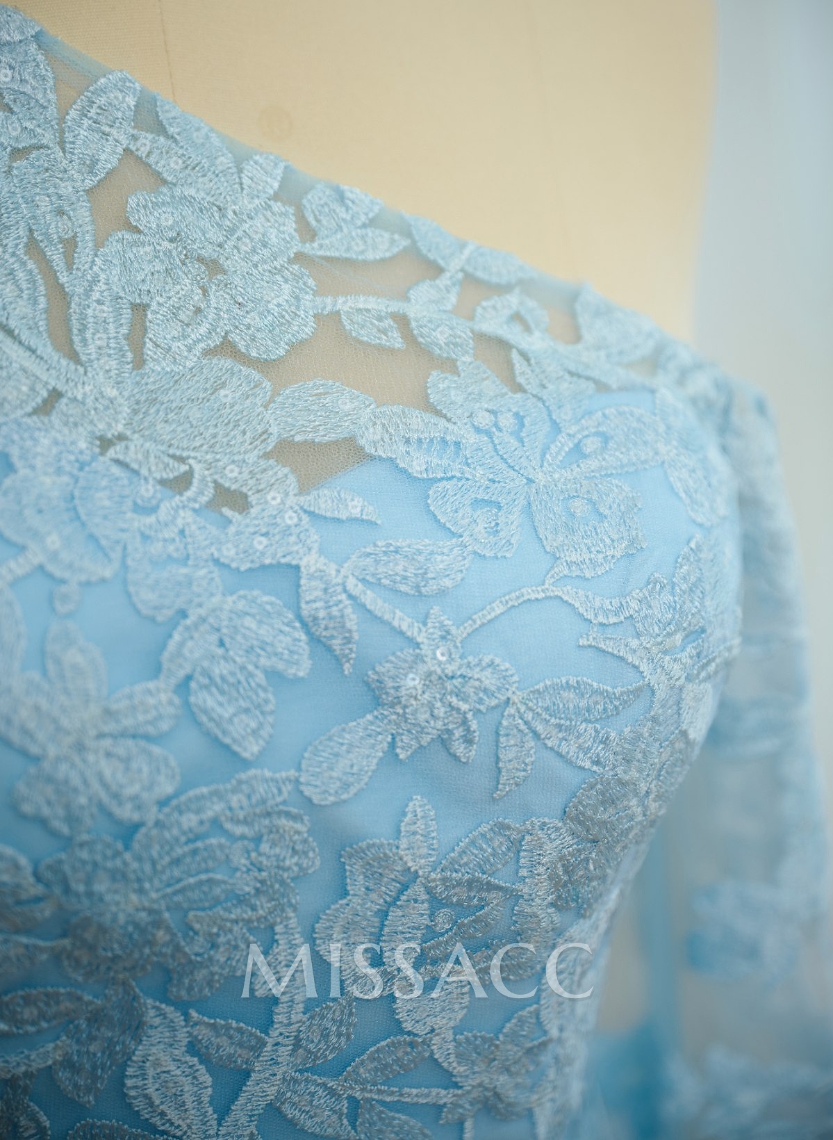 Lace Long Sleeves Asymmetrical Elegant Mother Of The Bride Dresses With Split