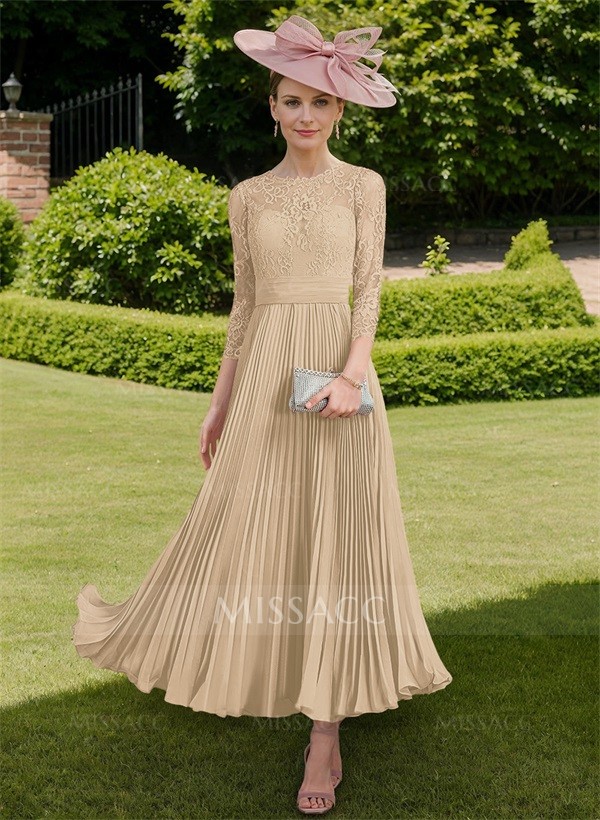 ワンピース laubeblanc Pleats collar Chiffon Dress Pleats collar Chiffon Dress – L'AUBE BLANC