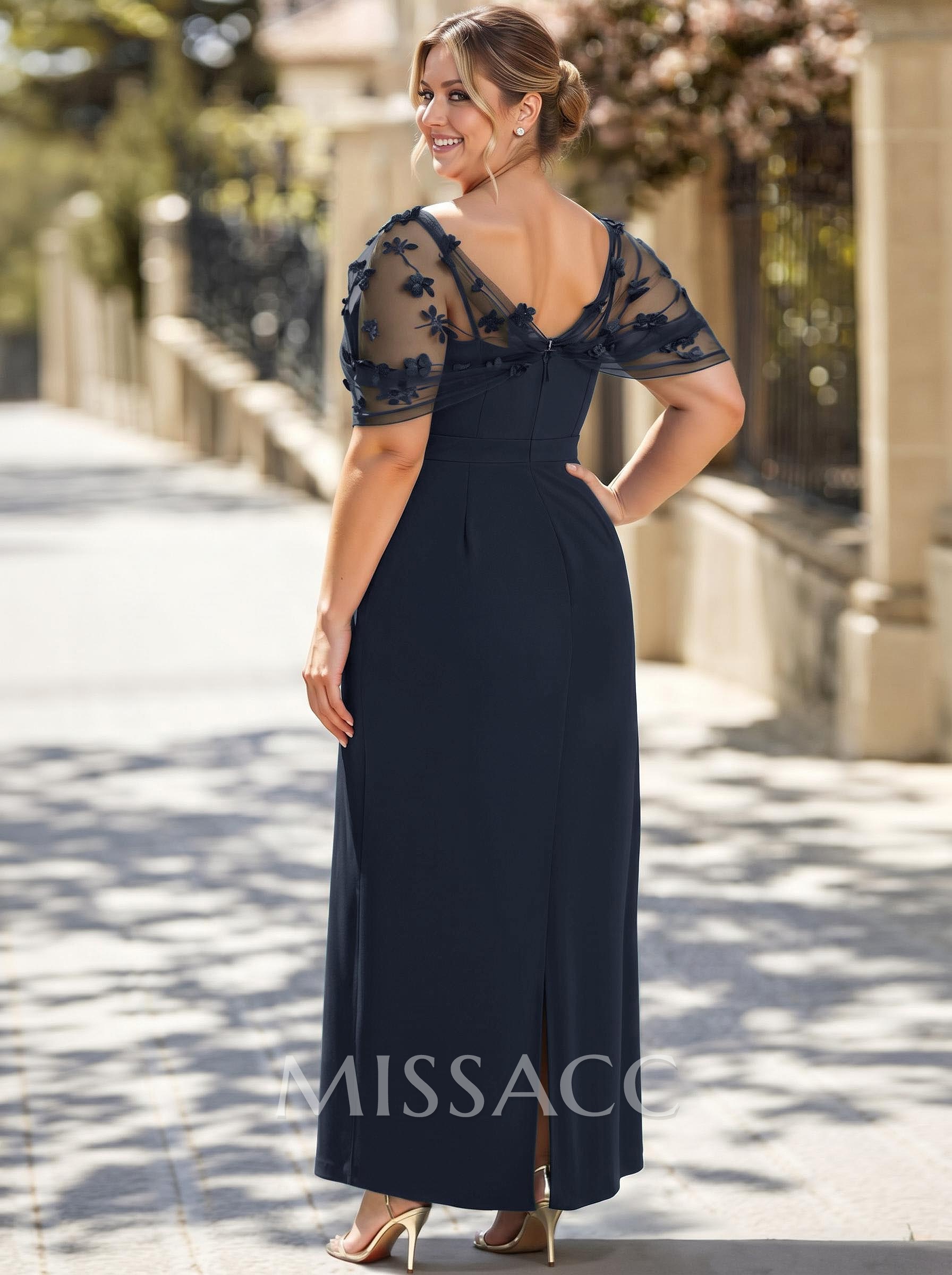 Sheath/Column Asymmetrical Sleeveless Floor-Length Elastic Satin Mother Of The Bride Dresses Sheath/Column Asymmetrical Sleeveless Floor-Length Elastic Satin Mother Of The Bride Dresses