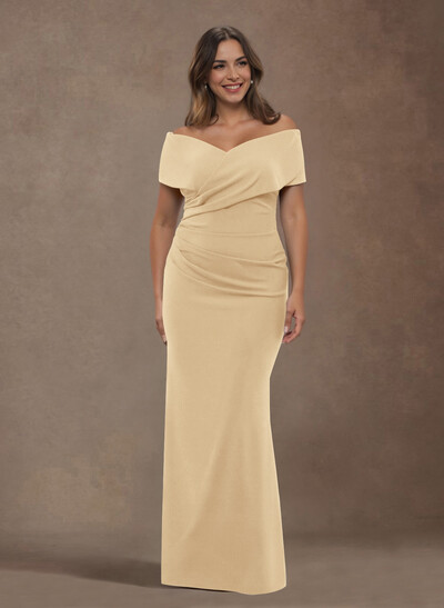 Trumpet/Mermaid Floor-Length Elastic Satin(Slight Stretch) Mother Of The Bride Dresses