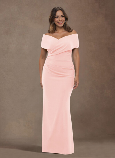 Trumpet/Mermaid Floor-Length Elastic Satin(Slight Stretch) Mother Of The Bride Dresses