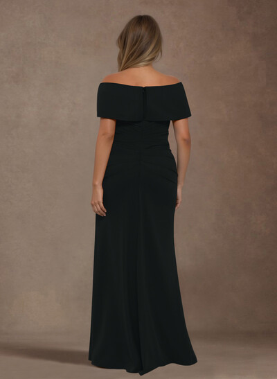 Trumpet/Mermaid Floor-Length Elastic Satin(Slight Stretch) Mother Of The Bride Dresses