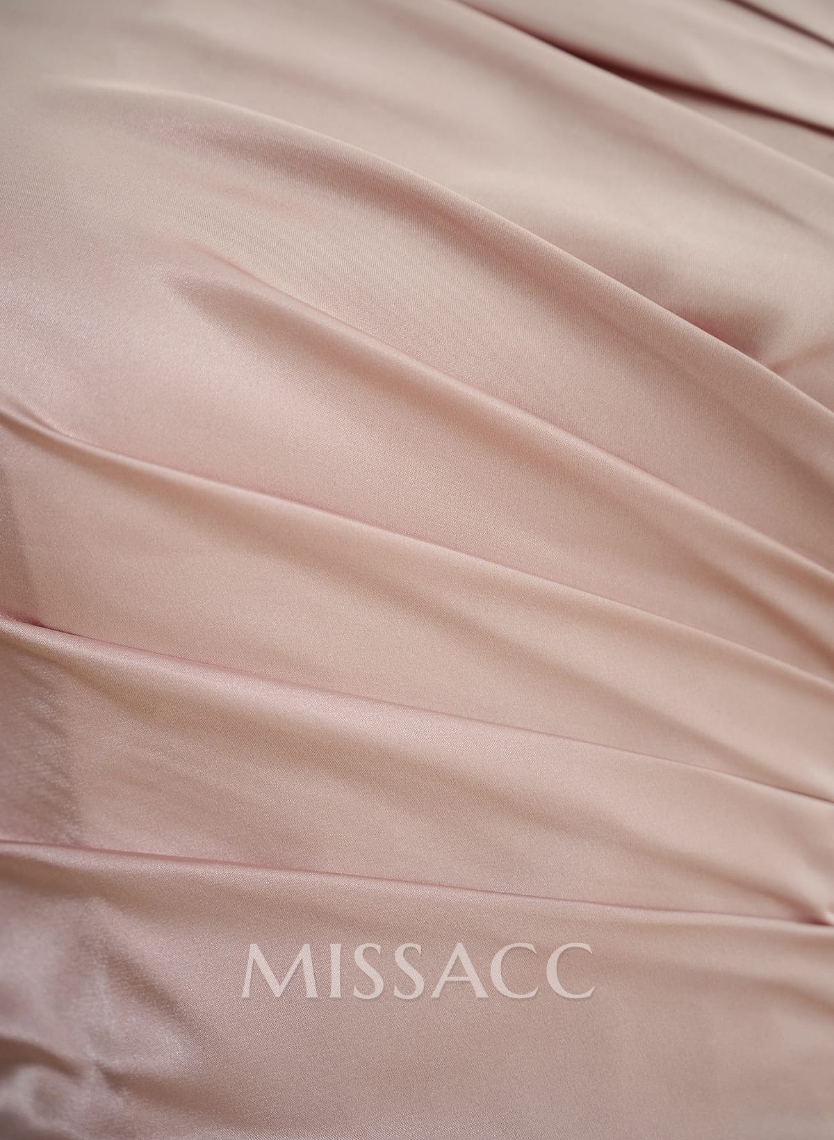 Trumpet/Mermaid Halter Floor-Length Silk Like Satin Bridesmaid Dresses With High Split Trumpet/Mermaid Halter Floor-Length Silk Like Satin Bridesmaid Dresses With High Split