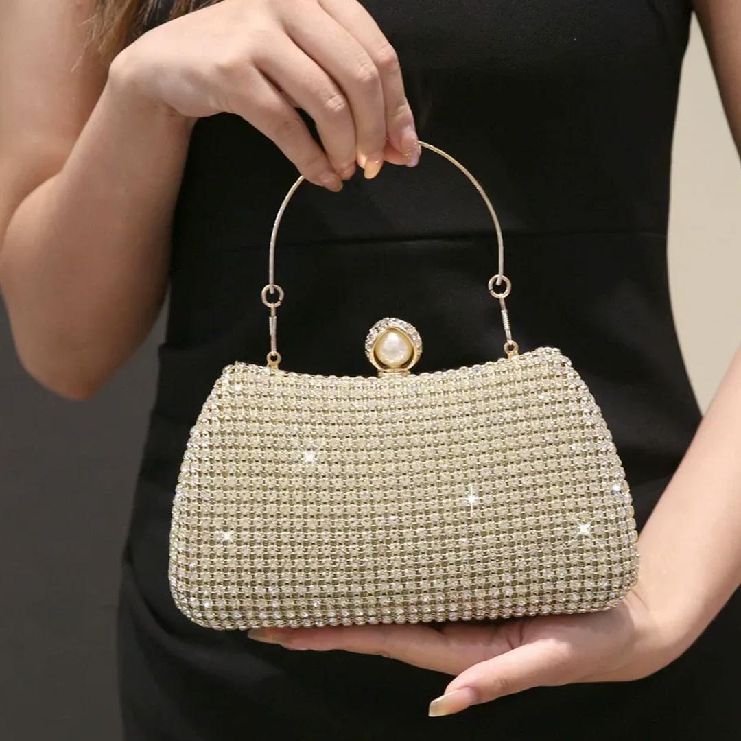 Sparkling Glitter Event/Party Clutches & Bags With Crystal/ Rhinestone