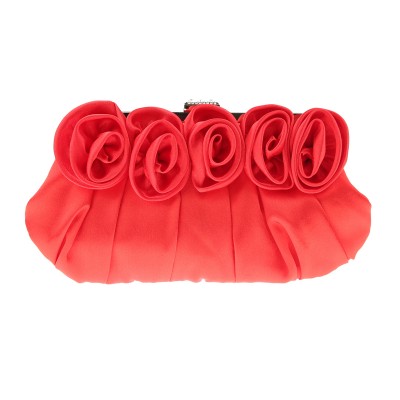 Event/Party/Casual Satin Clutches & Bags With Flower