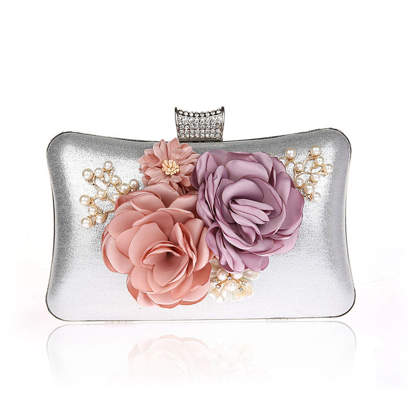 Event/Party Clutches & Bags With Flower/Lmitation Pearl