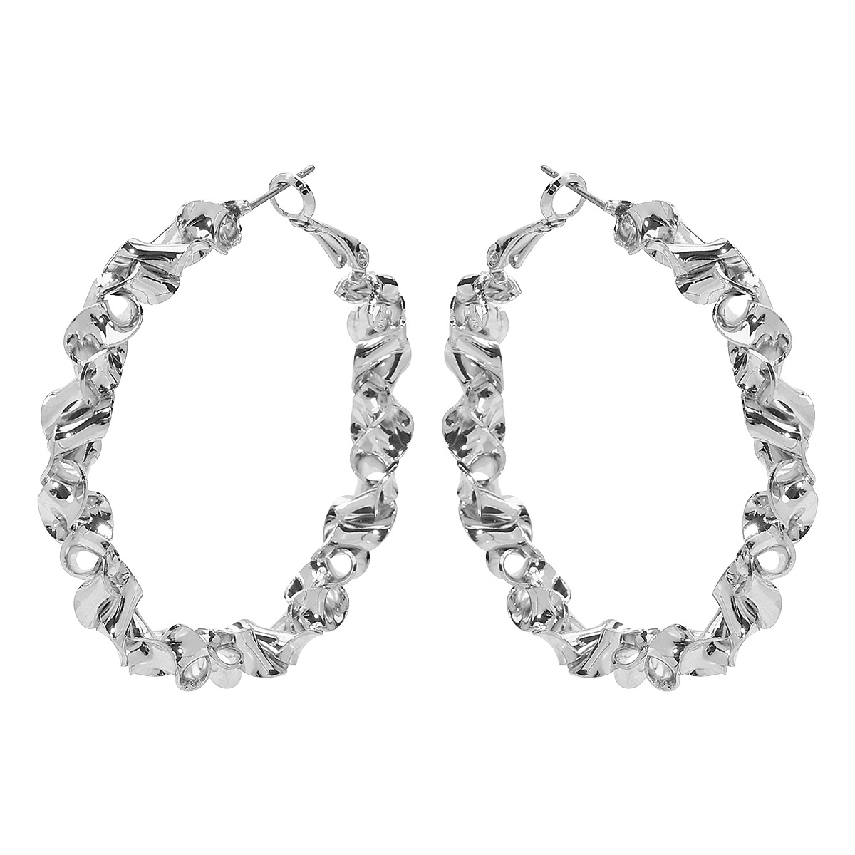 Shining Hoop Earrings