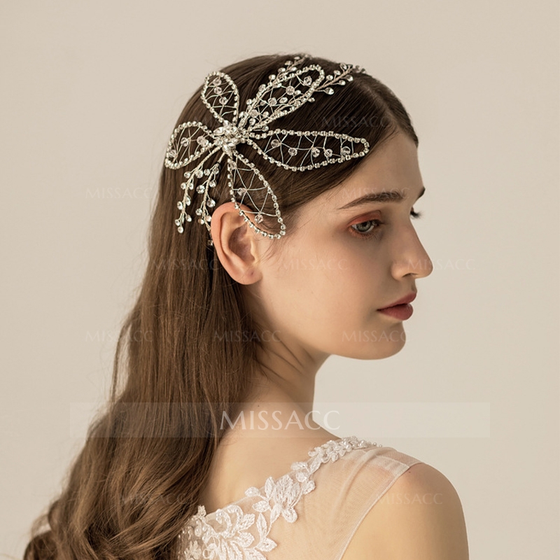 Simple Wedding Headbands With Rhinestones Bridal Headpieces