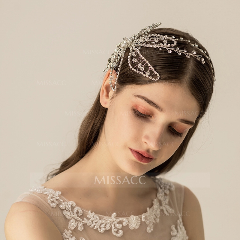 Simple Wedding Headbands With Rhinestones Bridal Headpieces