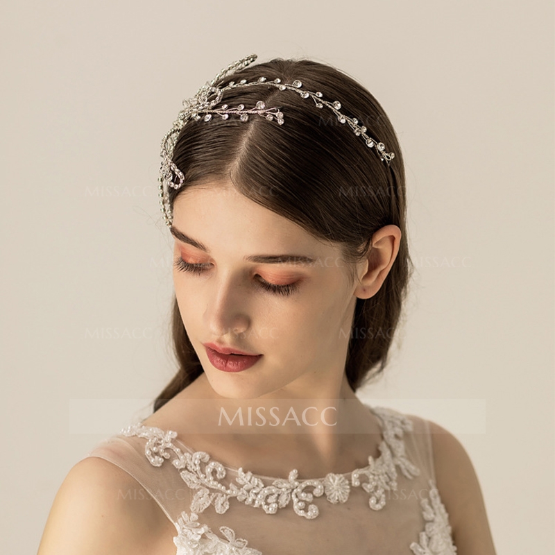 Simple Wedding Headbands With Rhinestones Bridal Headpieces