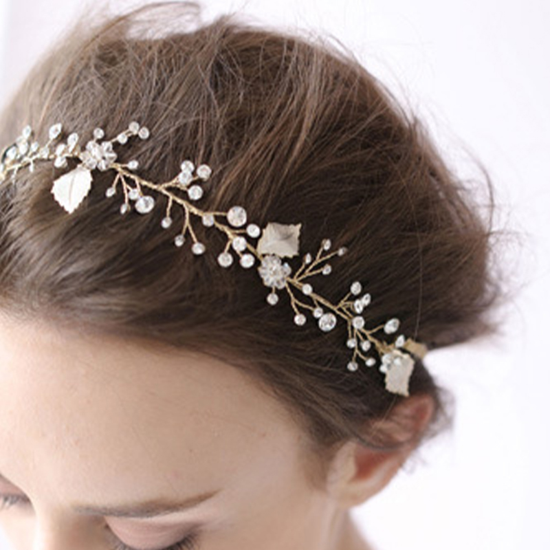 Sweet Wedding Headbands With Rhinestones Bridal Headpieces