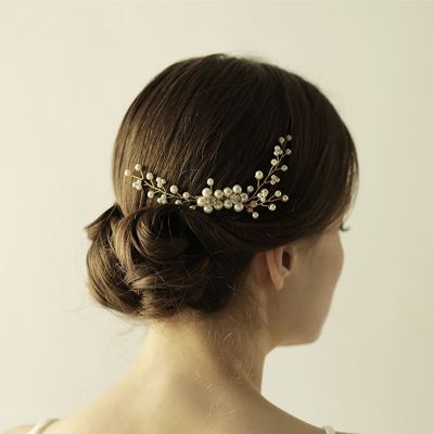 Wedding Combs With Pearl Bridal Headpieces