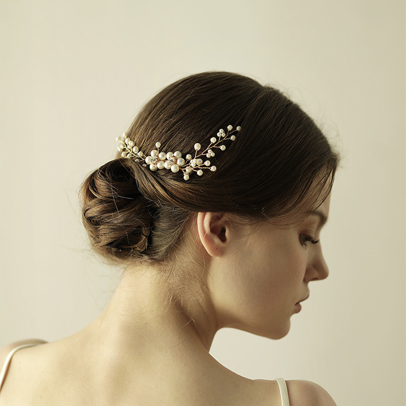 Wedding Combs With Pearl Bridal Headpieces