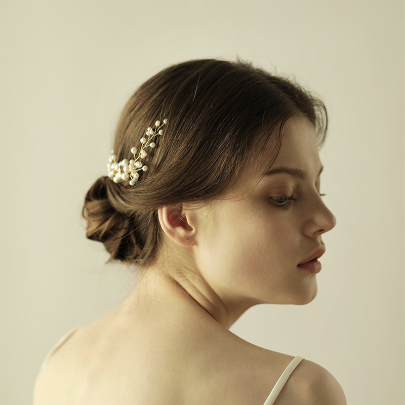 Wedding Combs With Pearl Bridal Headpieces