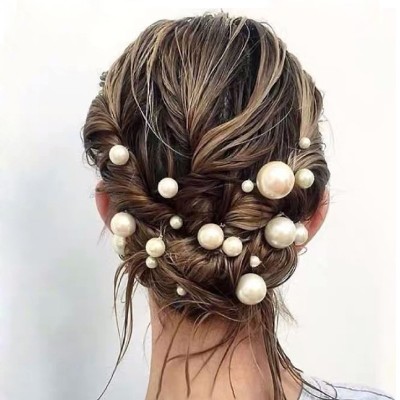 Wedding Hairpins With Pearl Bridal Headpieces (18 Pcs)