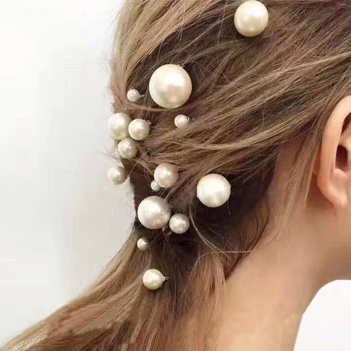 Wedding Hairpins With Pearl Bridal Headpieces (18 Pcs)