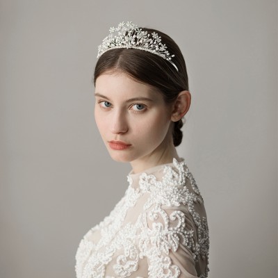 Wedding Headbands With Pearl Bridal Headpieces