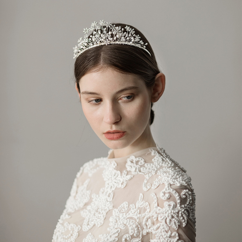 Wedding Headbands With Pearl Bridal Headpieces