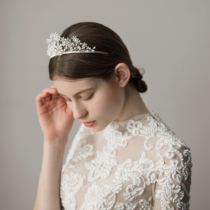 Wedding Headbands With Pearl Bridal Headpieces