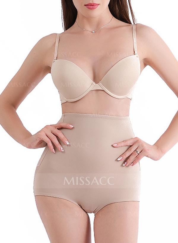 Chinlon/Spandex High Waist Thin Breathable Shapewear