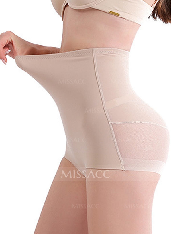 Chinlon/Spandex High Waist Thin Breathable Shapewear