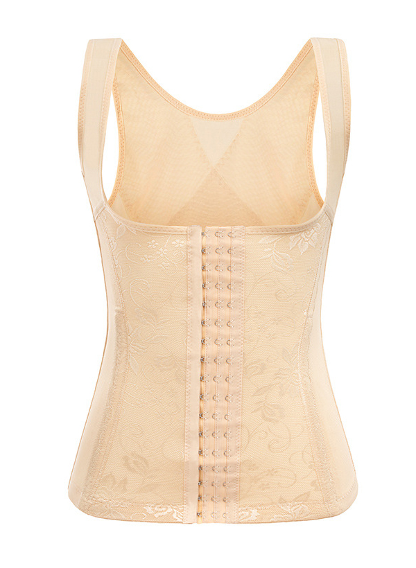 Polyester 3 Breasted Lace Shapewear