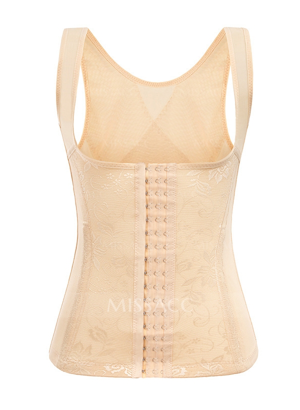 Polyester 3 Breasted Lace Shapewear