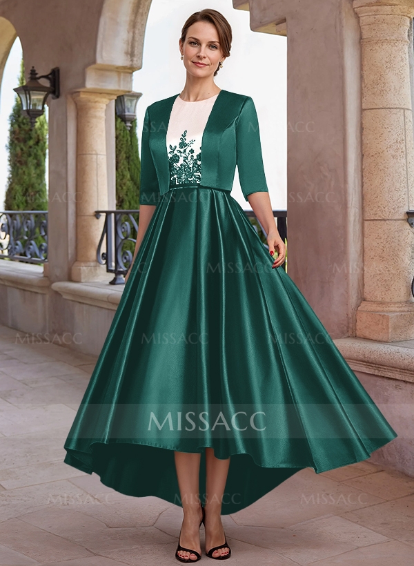 Pizzo Abito Sposa TaffetÃ Very Elegant Grandmother Of The Bride