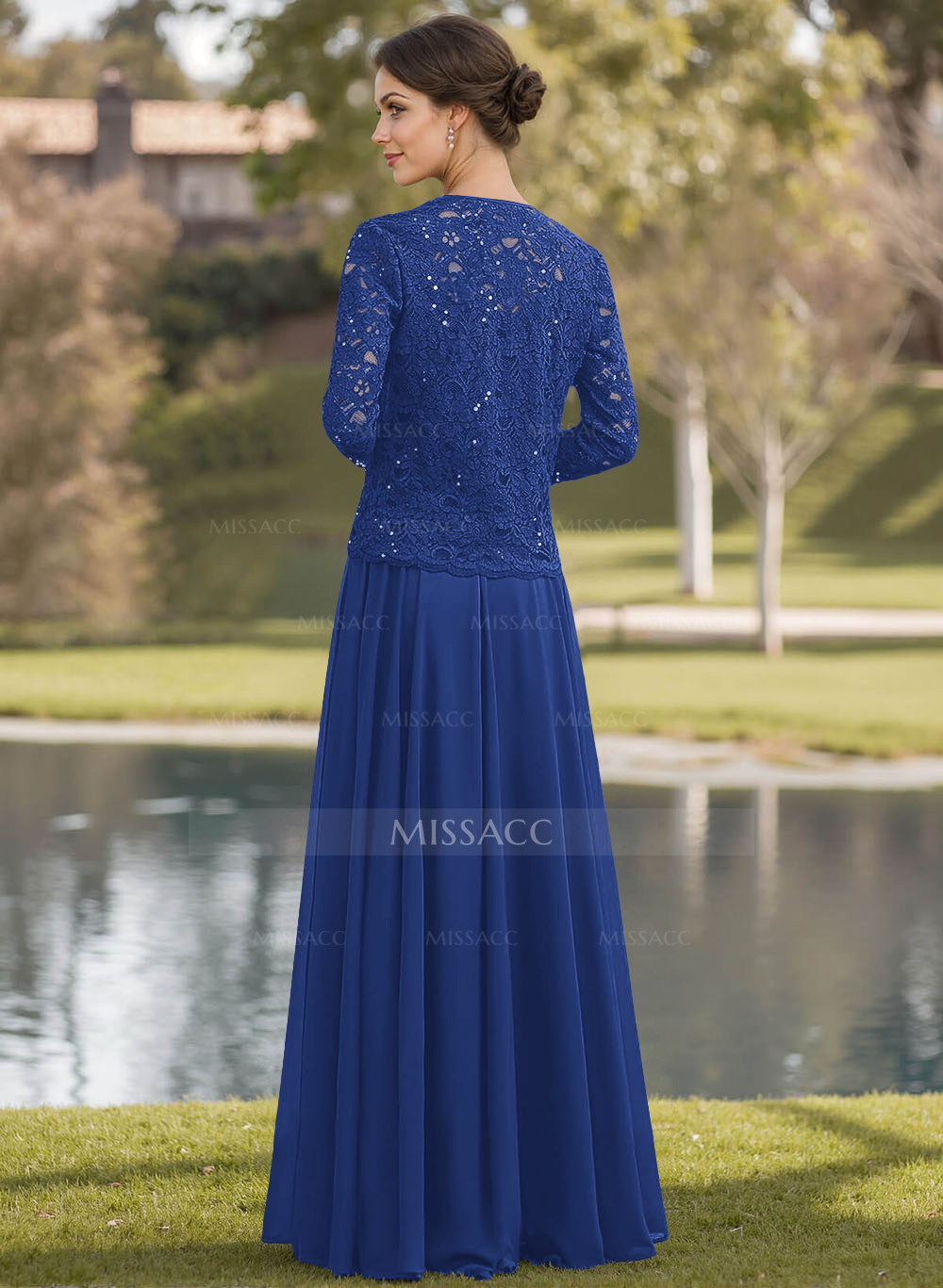 定価74,520円 Lace Sleeves I-Line Dress　Mame mame【マメ】正規取り扱い店、通販可能 ON LINE SHOP - CLARK -