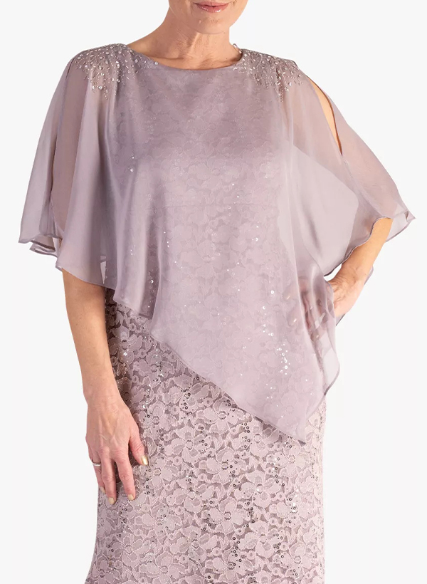 Chiffon Special Occasion Evening Cocktail Shawl