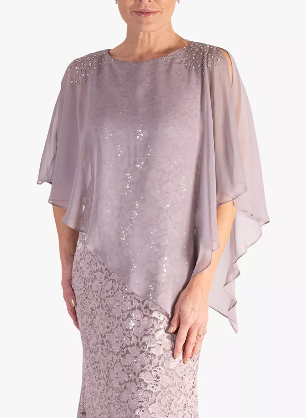 Chiffon Special Occasion Evening Cocktail Shawl