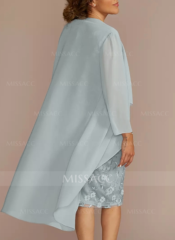 Chiffon Long Sleeves Special Occasion Cocktail Wrap