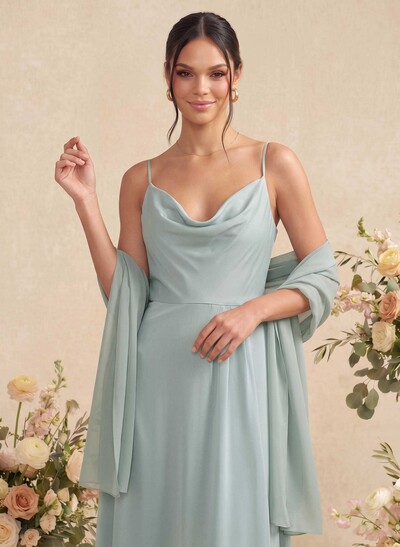 Chiffon Open Front Special Occasion Wedding Wrap &Shawl