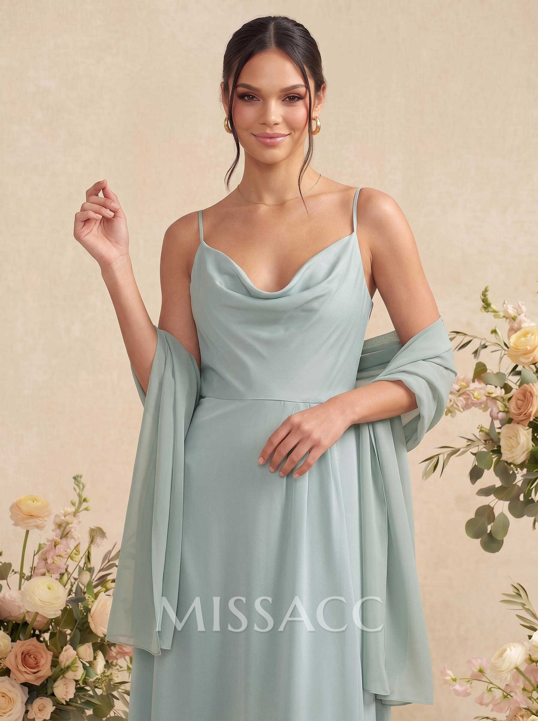 Chiffon Open Front Special Occasion Wedding Wrap &Shawl