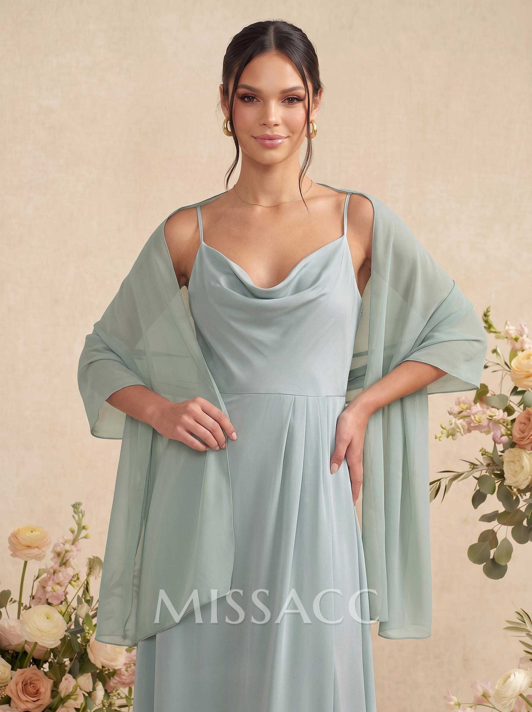 Chiffon Open Front Special Occasion Wedding Wrap &Shawl