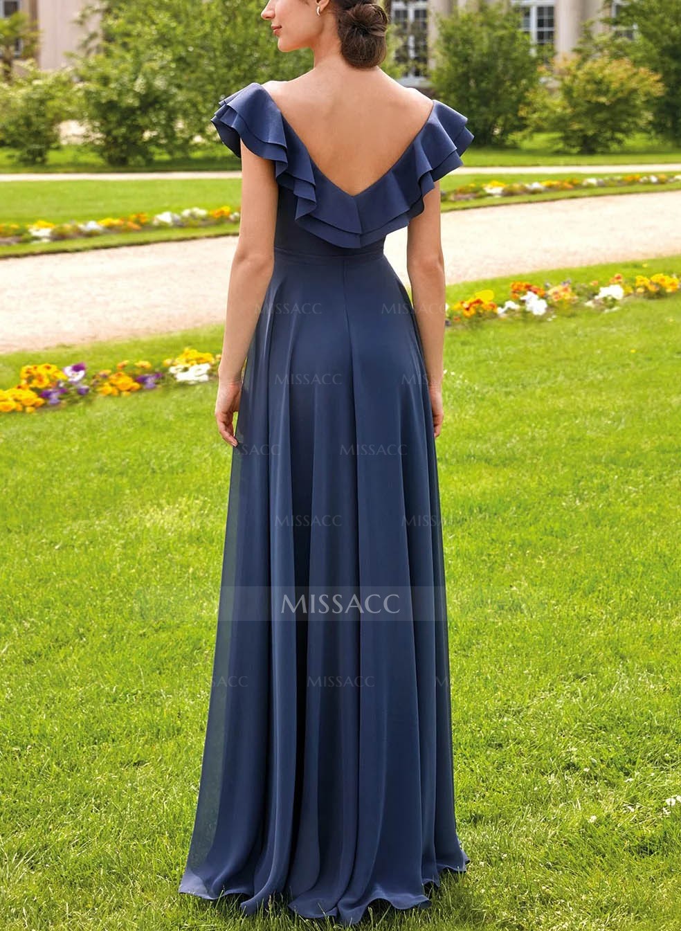 Off-The-Shoulder Elastic Satin A-Line Bridesmaid Dresses