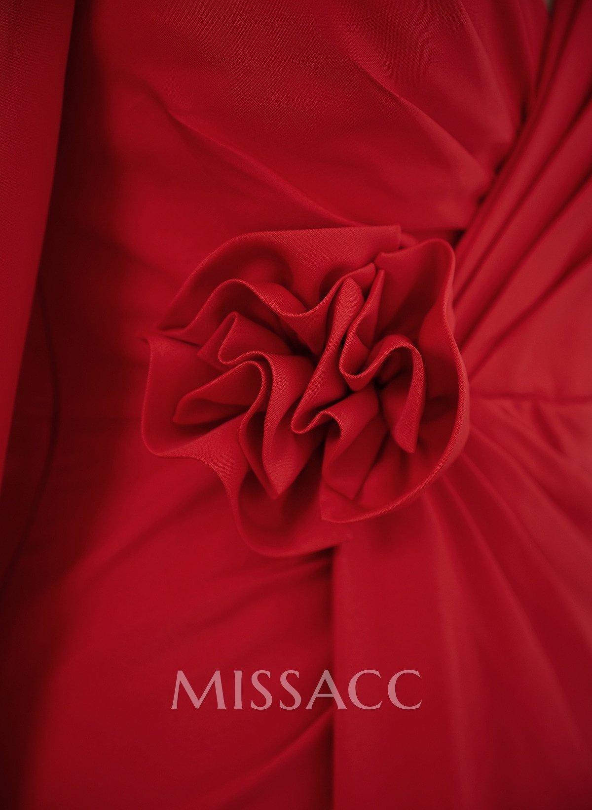 Sheath V-Neck 1/2 Sleeves Asymmetrical Elastic Satin Cocktail Dresses