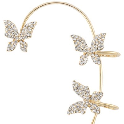 Gorgeous Rhinestone Ear Climbers