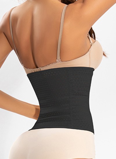 Chinlon Breathable Buttoned Corset Shapewear