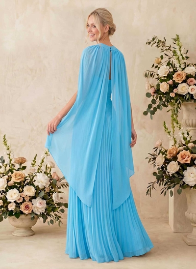 Minimalistic A-Line Halter Sleeveless Chiffon Bridesmaid Dresses With Bare Back