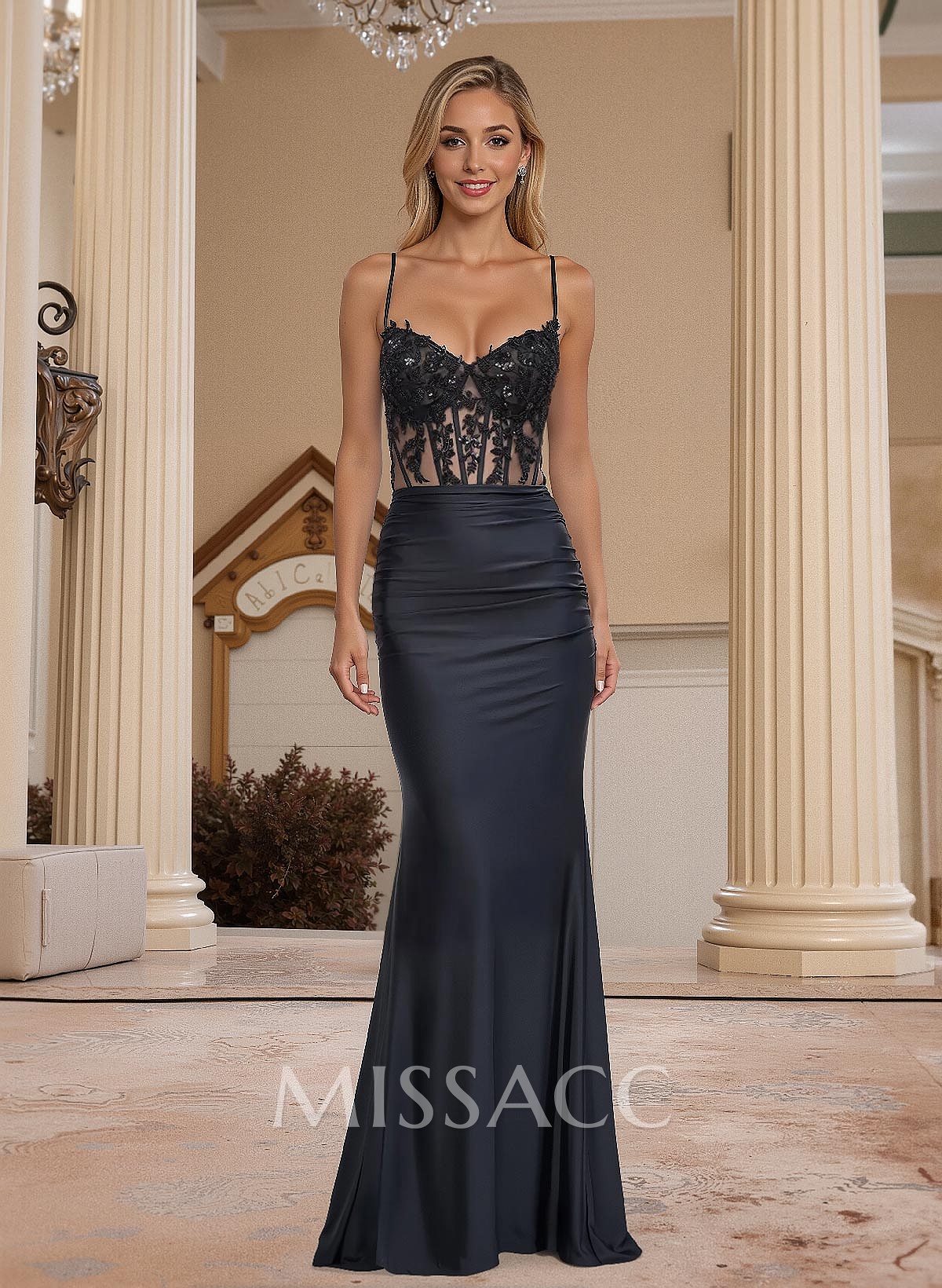 Elegant Lace Sweetheart Illusion Corset Criss Cross Back Jersey Prom Dresses Elegant Lace Sweetheart Illusion Corset Criss Cross Back Jersey Prom Dresses