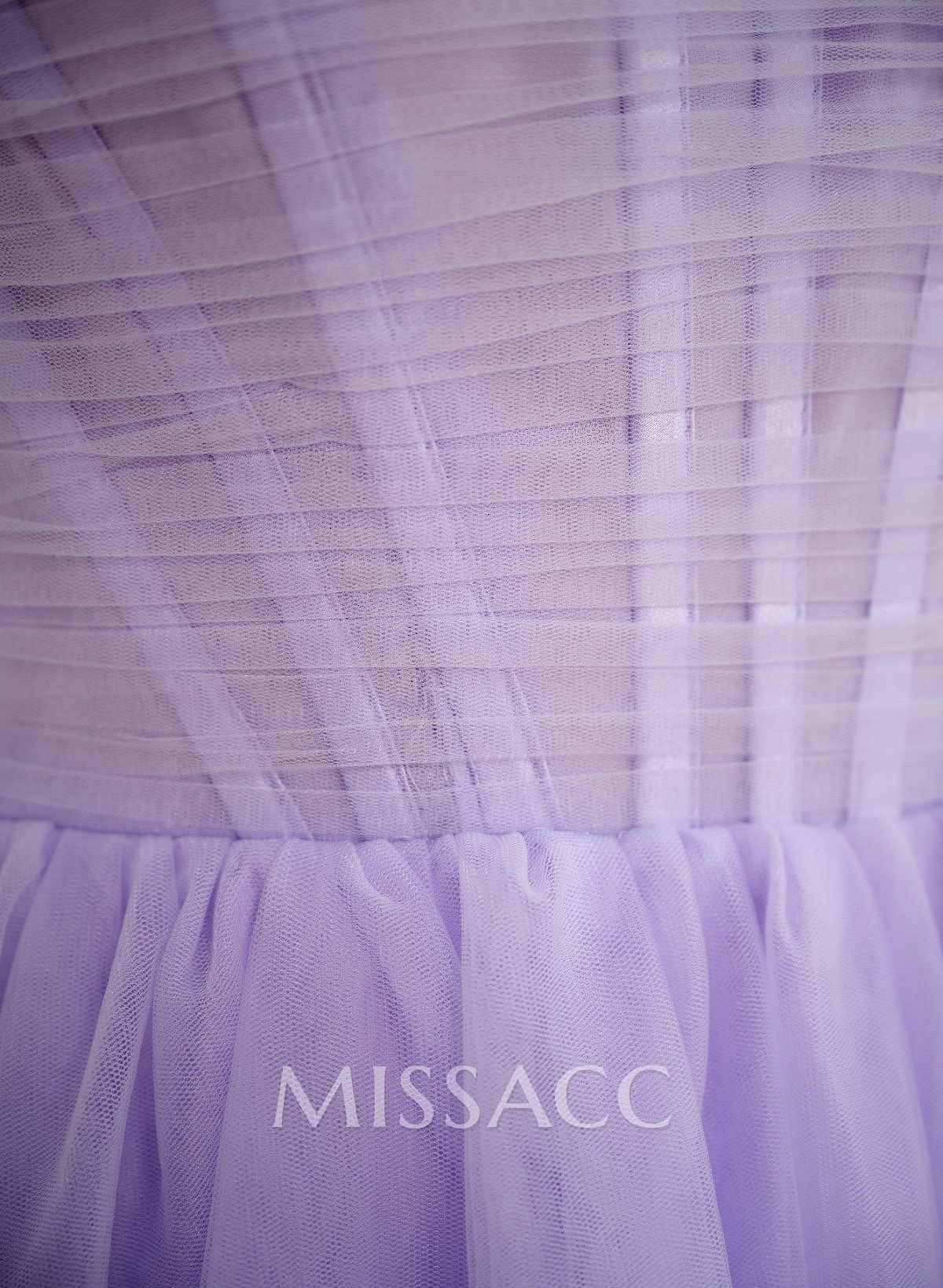 Dreamy Sweetheart Ruched Illusion Corset A-Line Sweep Train Tulle Prom Dresses